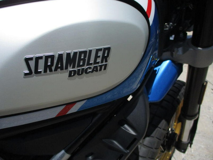 2022 Ducati Scrambler Desert Sled Sparking Blue