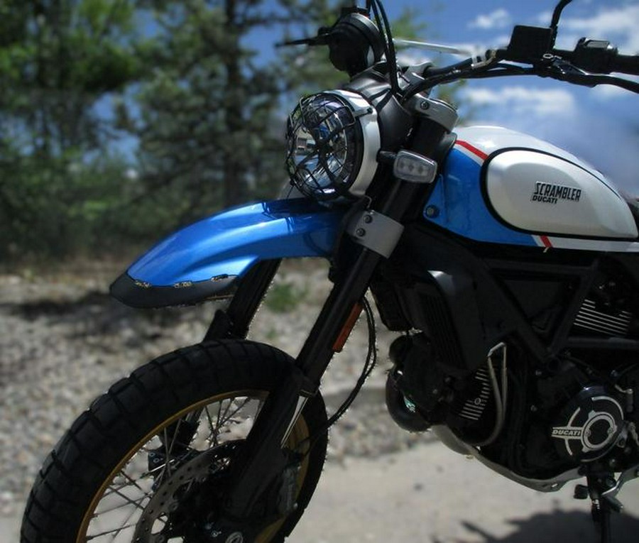 2022 Ducati Scrambler Desert Sled Sparking Blue