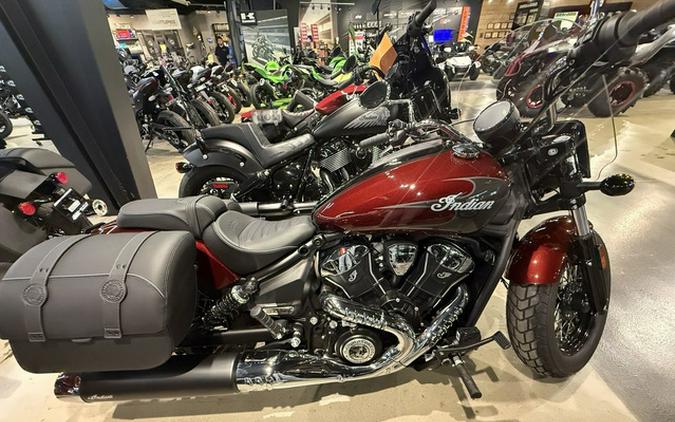 2025 Indian Super Scout Maroon Metallic With Graphics