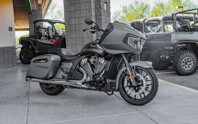 2023 Indian Challenger Titanium Smoke