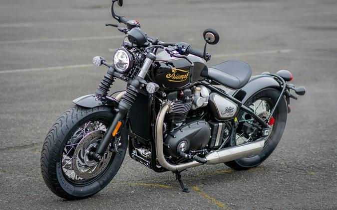 2025 Triumph Bonneville Bobber Icon Edition