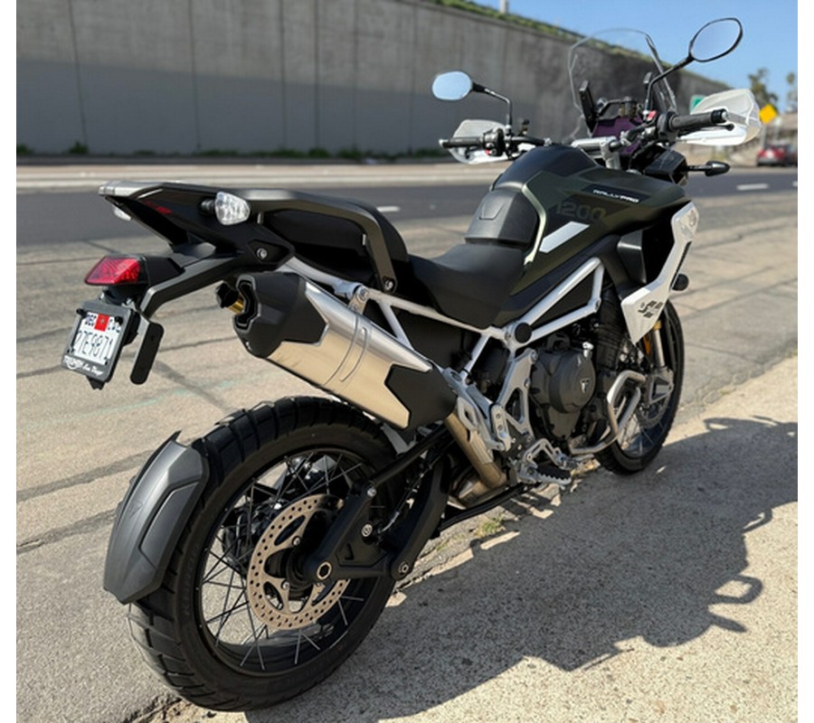 2025 Triumph Tiger 1200 Rally Pro