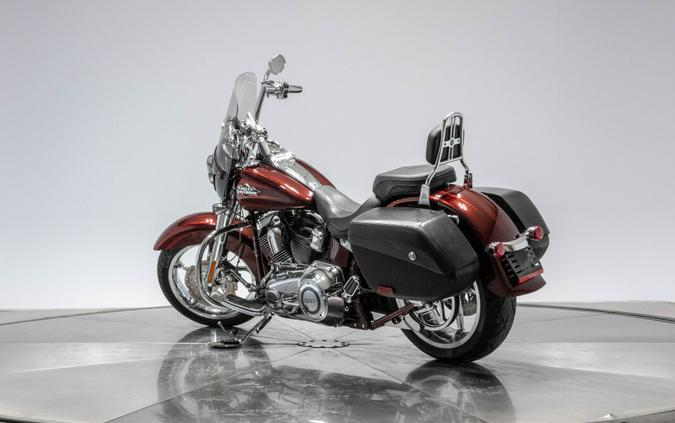 2012 HARLEY-DAVIDSON FLSTSE2 SOFTAIL CONVERTIBLE in Crimson Red Sunglo