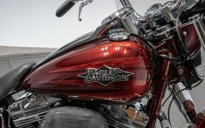 2012 HARLEY-DAVIDSON FLSTSE2 SOFTAIL CONVERTIBLE in Crimson Red Sunglo