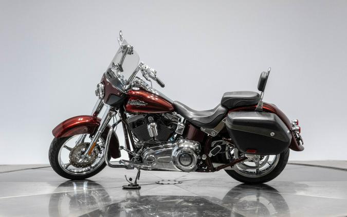 2012 HARLEY-DAVIDSON FLSTSE2 SOFTAIL CONVERTIBLE in Crimson Red Sunglo