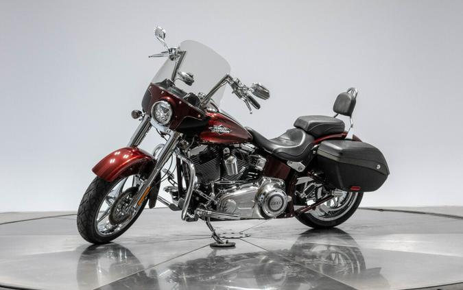 2012 HARLEY-DAVIDSON FLSTSE2 SOFTAIL CONVERTIBLE in Crimson Red Sunglo