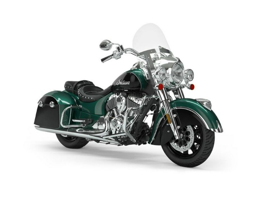 2019 Indian Motorcycle® Springfield® Metallic Jade / Thunder Black