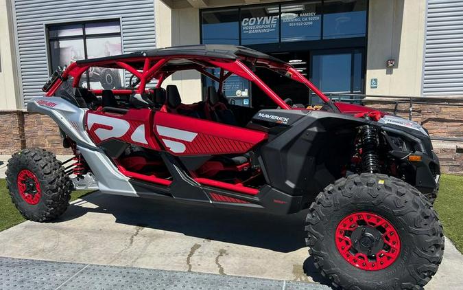 2024 Can-Am® Maverick X3 MAX X rs Turbo RR with Smart-Shox Fiery Red & Hyper Silver