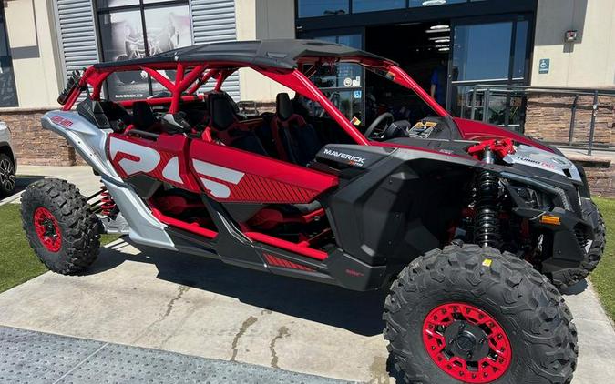 2024 Can-Am® Maverick X3 MAX X rs Turbo RR with Smart-Shox Fiery Red & Hyper Silver