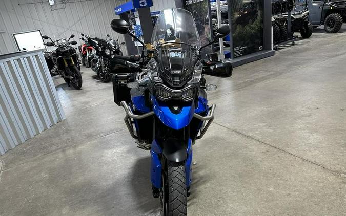 2023 Triumph Tiger 850 Sport Graphite Caspian Blue