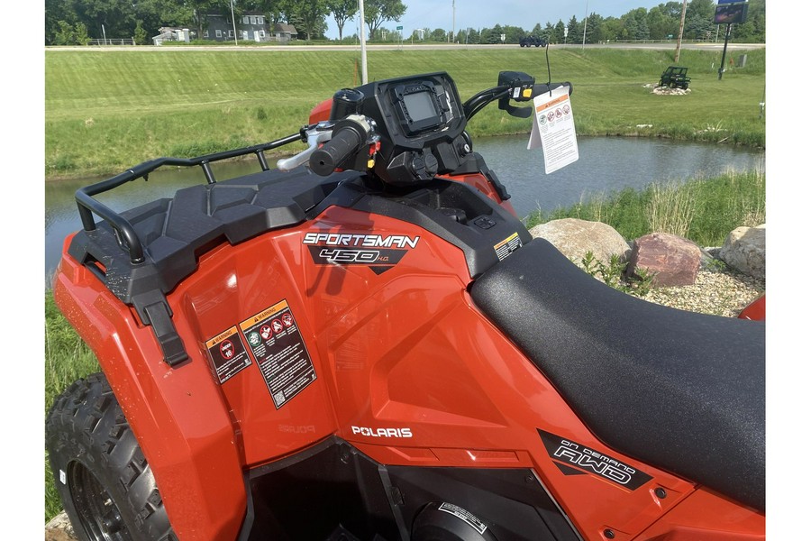 2023 Polaris Industries SPORTSMAN 450 H.O. - Orange Rust Non Metallic