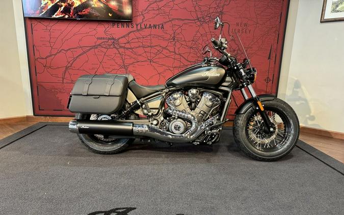 2025 Indian Motorcycle® Super Scout® Black Smoke with Graphics