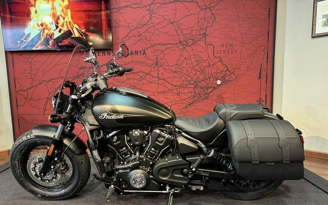 2025 Indian Motorcycle® Super Scout® Black Smoke with Graphics