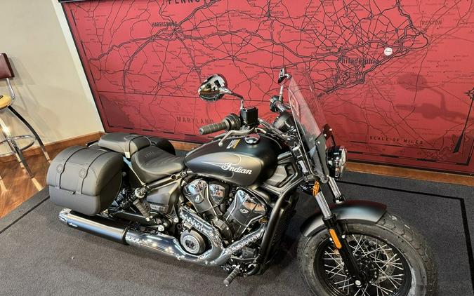 2025 Indian Motorcycle® Super Scout® Black Smoke with Graphics