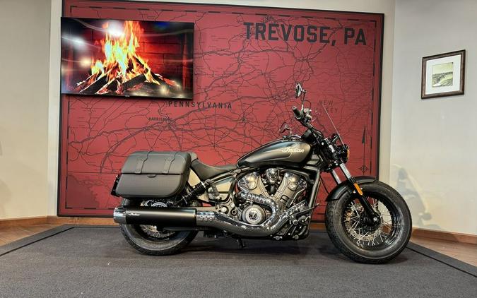 2025 Indian Motorcycle® Super Scout® Black Smoke with Graphics