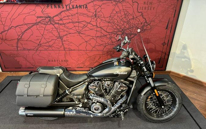 2025 Indian Motorcycle® Super Scout® Black Smoke with Graphics