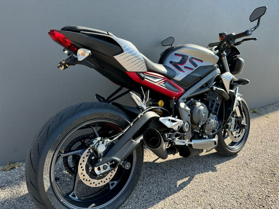 2022 Triumph Street Triple RS Silver Ice