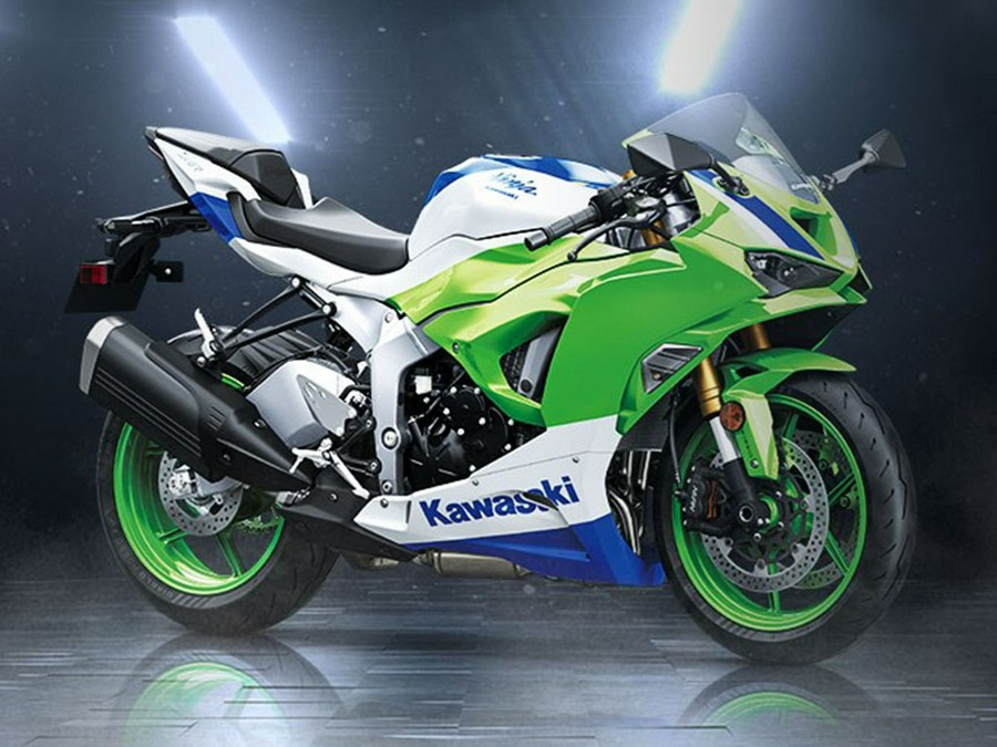 2024 Kawasaki Ninja® ZX™-6R 40th Anniversary Edition ABS