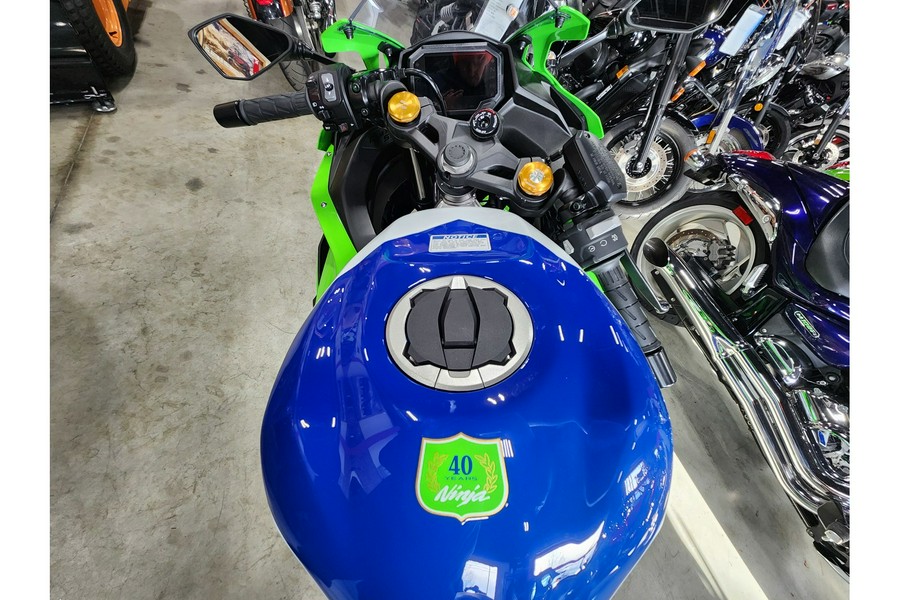 2024 Kawasaki NINJA ZX-4RR 40TH ANNIVERSARY ABS