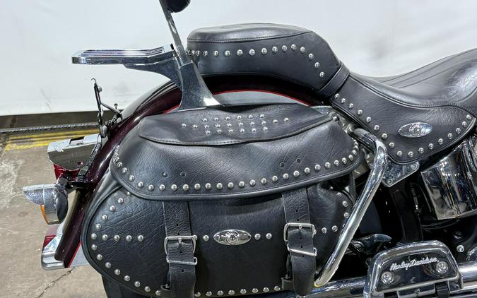 2007 Harley-Davidson Heritage Softail Classic Black Cherry Pearl & Pewter Pearl