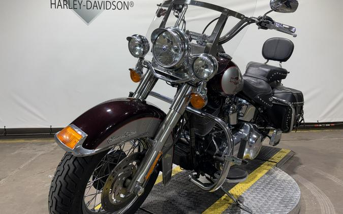 2007 Harley-Davidson Heritage Softail Classic Black Cherry Pearl & Pewter Pearl