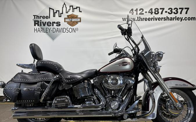 2007 Harley-Davidson Heritage Softail Classic Black Cherry Pearl & Pewter Pearl