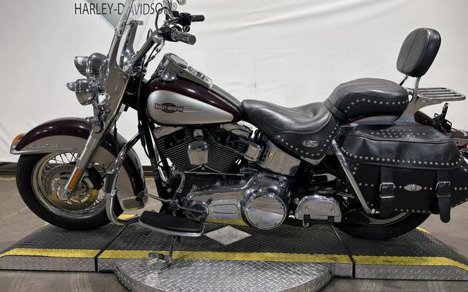 2007 Harley-Davidson Heritage Softail Classic Black Cherry Pearl & Pewter Pearl