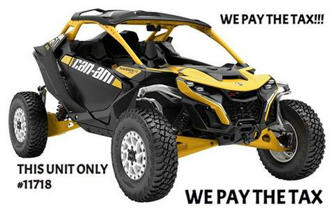 2024 Can-Am Maverick R X RS with Smart-Shox 999T DCT