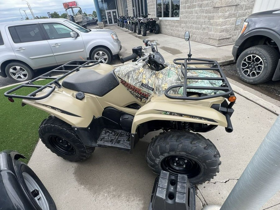 2022 Yamaha Kodiak 700 Fall Beige w/ Realtree Edge