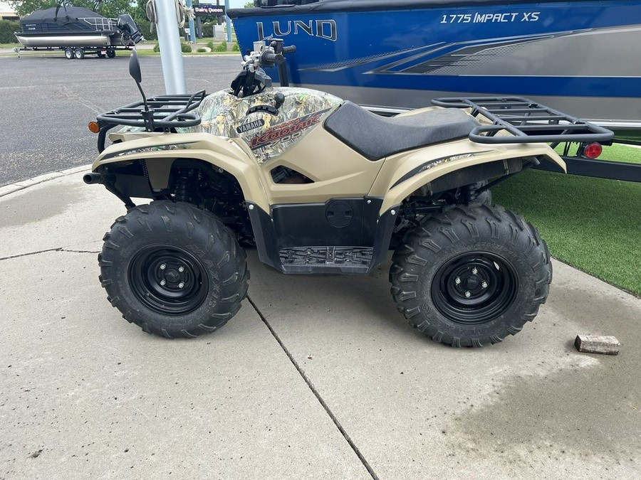 2022 Yamaha Kodiak 700 Fall Beige w/ Realtree Edge