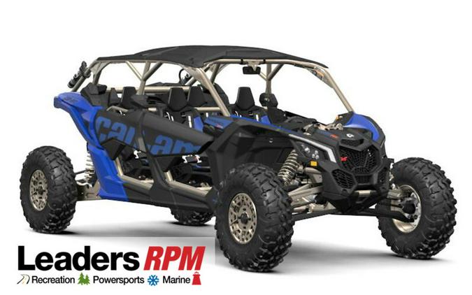 2024 Can-Am® Maverick X3 MAX X rs Turbo RR Dazzling Blue & Carbon Black