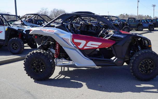 2024 Can-Am® Maverick X3 DS Turbo Fiery Red & Hyper Silver