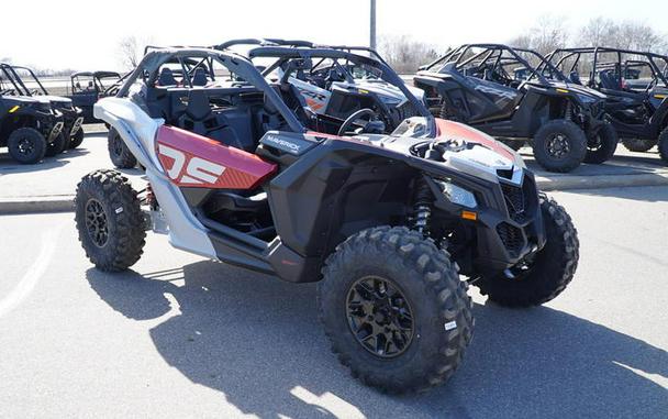 2024 Can-Am® Maverick X3 DS Turbo Fiery Red & Hyper Silver