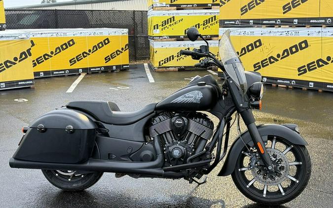 2019 Indian Springfield Dark Horse Thunder Black Smoke