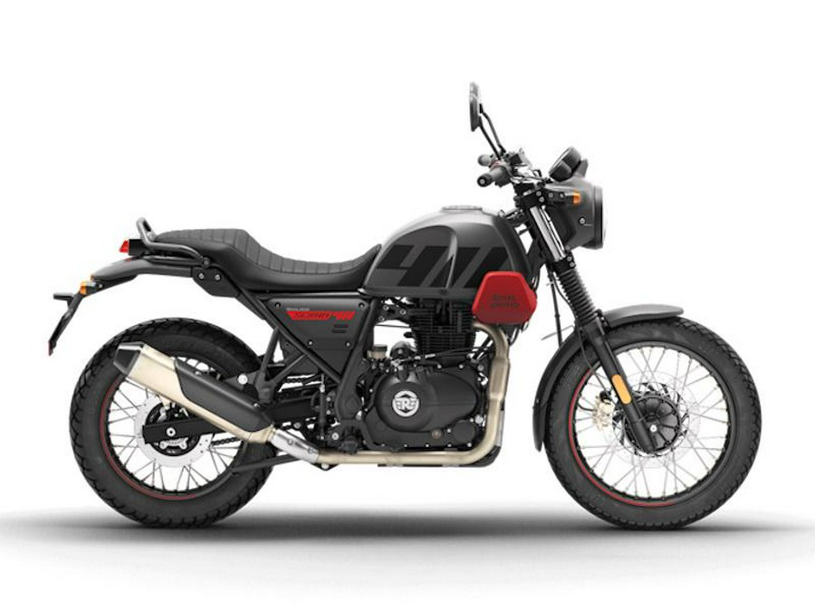 2024 Royal Enfield Scram 411 Graphite Red