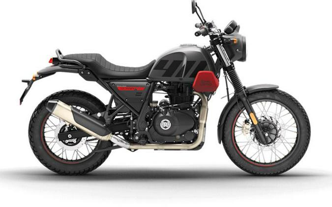 2024 Royal Enfield Scram 411 Graphite Red