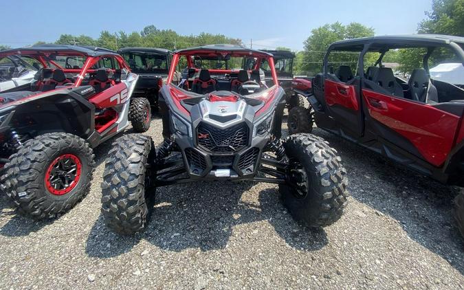 2024 Can-Am® Maverick X3 X rs Turbo RR with Smart-Shox Fiery Red & Hyper Silver