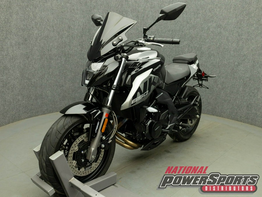 2023 CFMOTO 650NK W/ABS