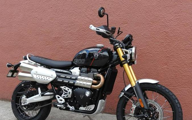 2024 Triumph Scrambler 1200 XE Phantom Black / Storm Grey