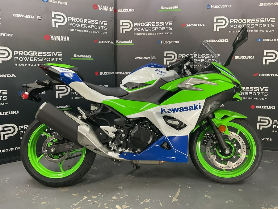 2024 Kawasaki Ninja® 500 SE 40th Anniversary Edition ABS