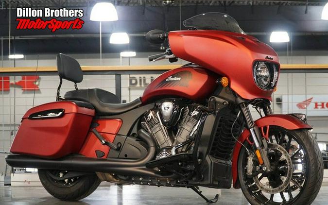 2025 Indian Chieftain PowerPlus Dark Horse 112 w/PowerBand Sunset Red Smoke