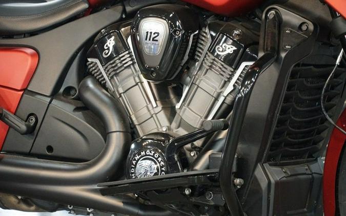 2025 Indian Chieftain PowerPlus Dark Horse 112 w/PowerBand Sunset Red Smoke