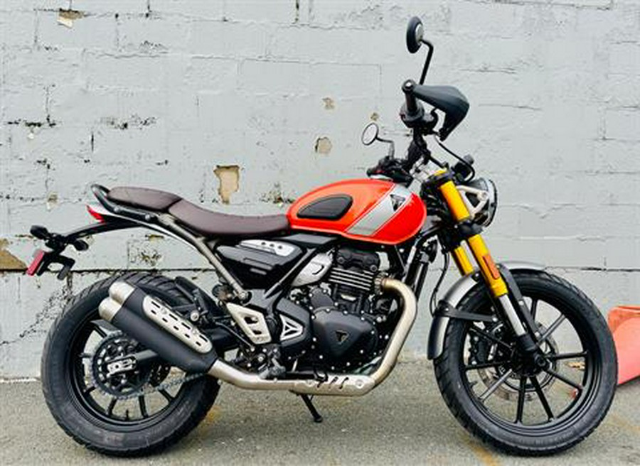 2026 Triumph Scrambler 400 X