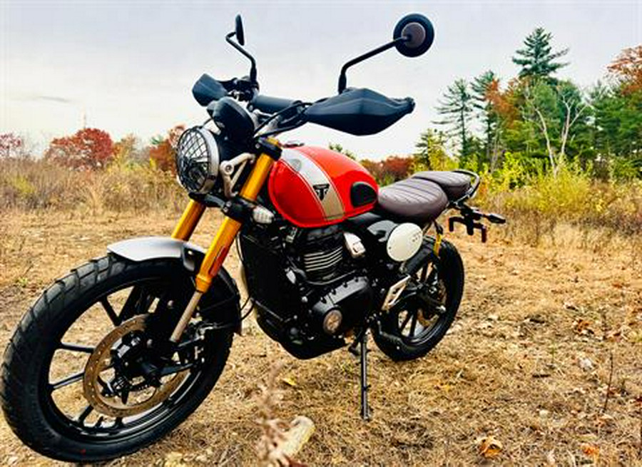 2026 Triumph Scrambler 400 X