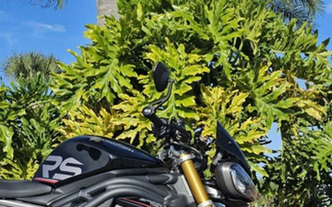 2022 Triumph Speed Triple 1200 RS Sapphire Black 1200 RS