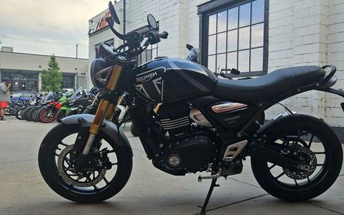 2024 Triumph Speed 400 Phantom Black Storm Grey