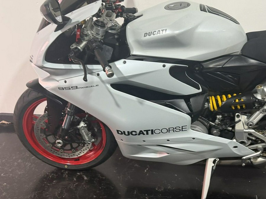 2017 Ducati Panigale 959 Arctic White Silk