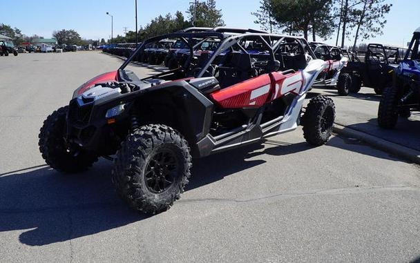 2024 Can-Am® Maverick X3 MAX DS Turbo RR Fiery Red & Hyper Silver