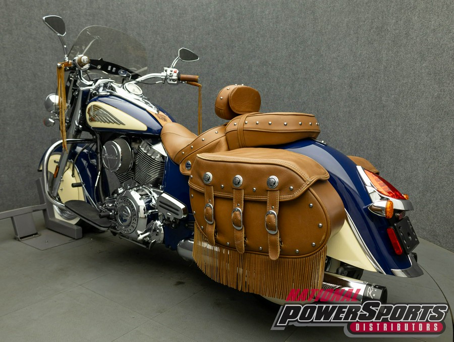 2017 INDIAN CHIEF VINTAGE W/ABS