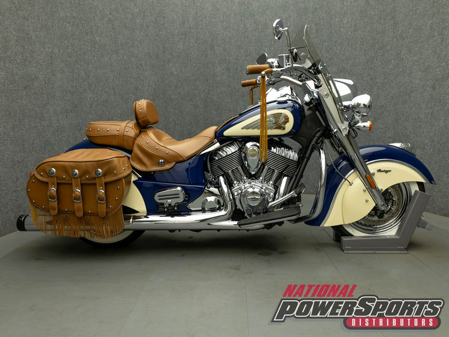 2017 INDIAN CHIEF VINTAGE W/ABS